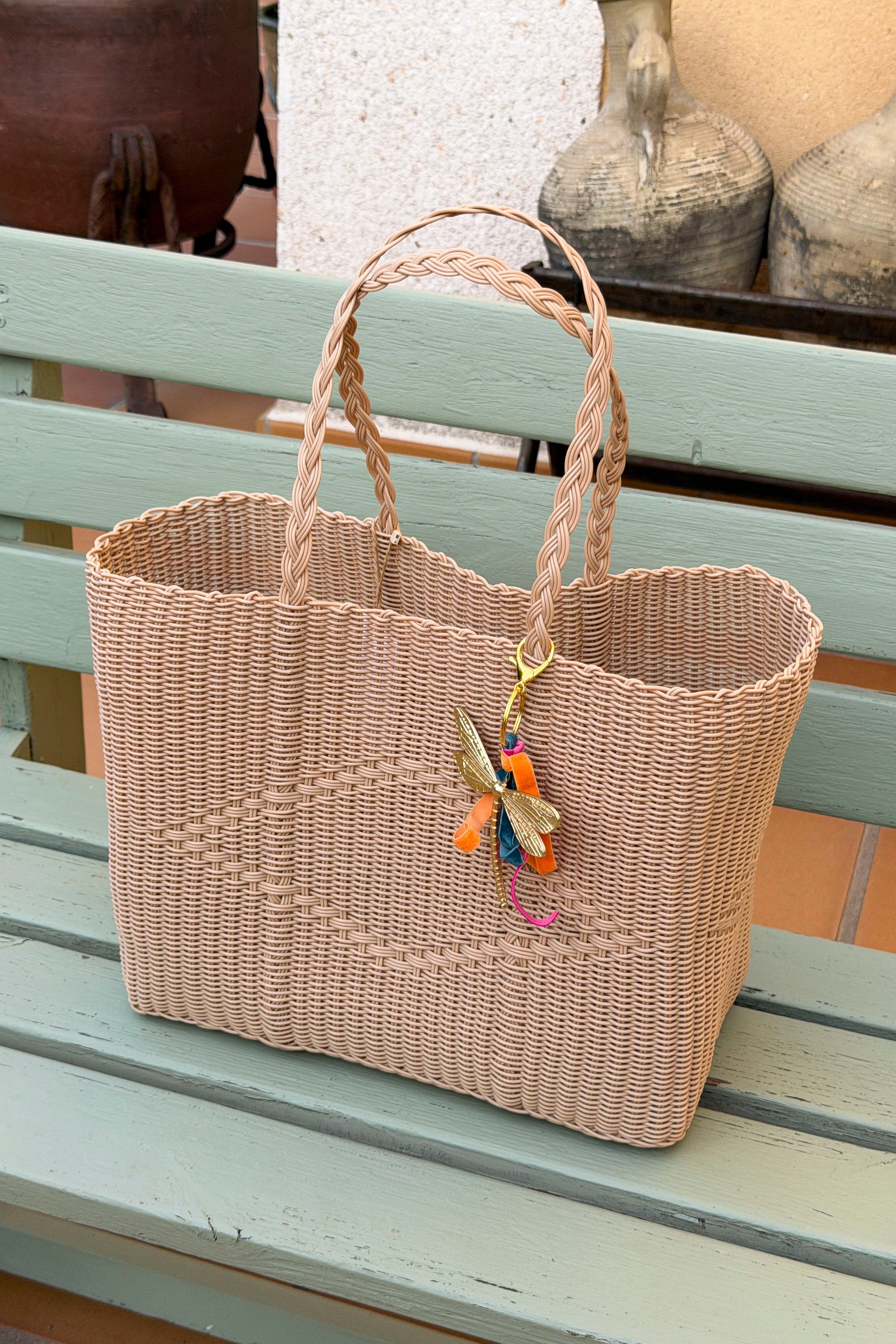 BOLSO NOPAL MIDI NUDE