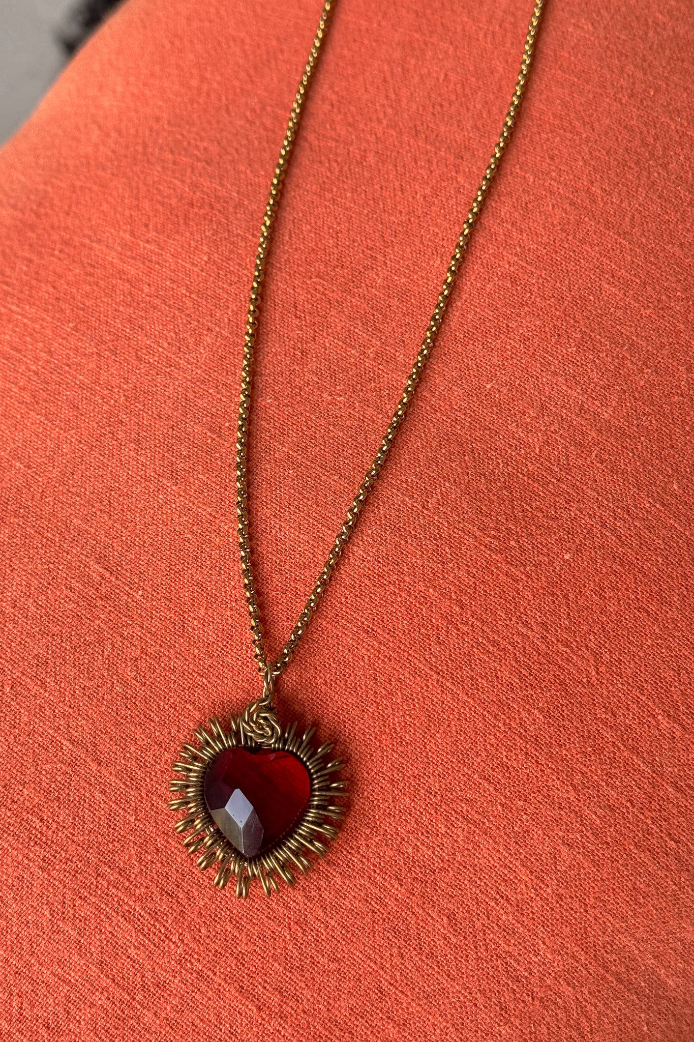 Cadena Acero Inox Dorada