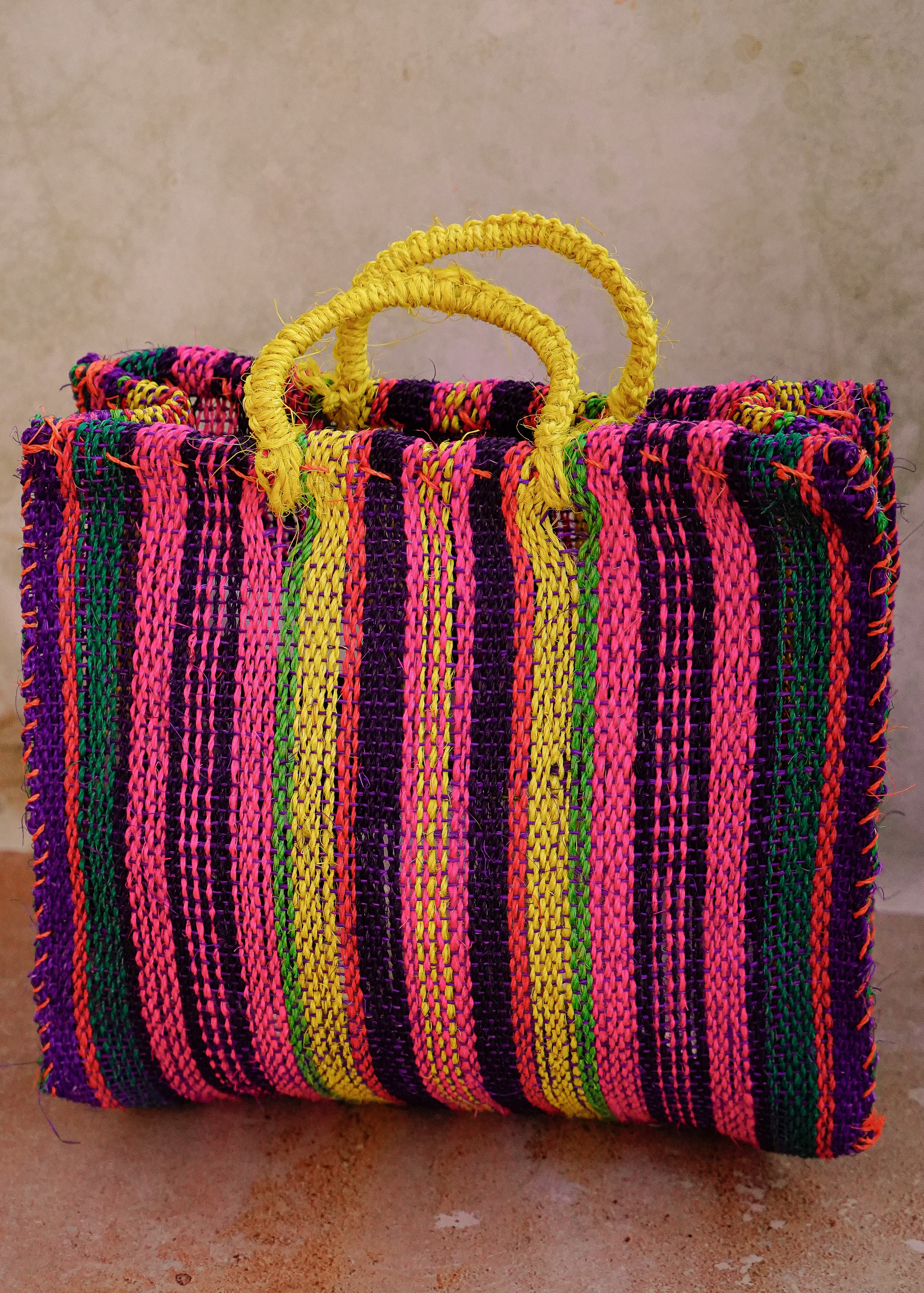 Maguey Maxi Amarillo y Multicolor