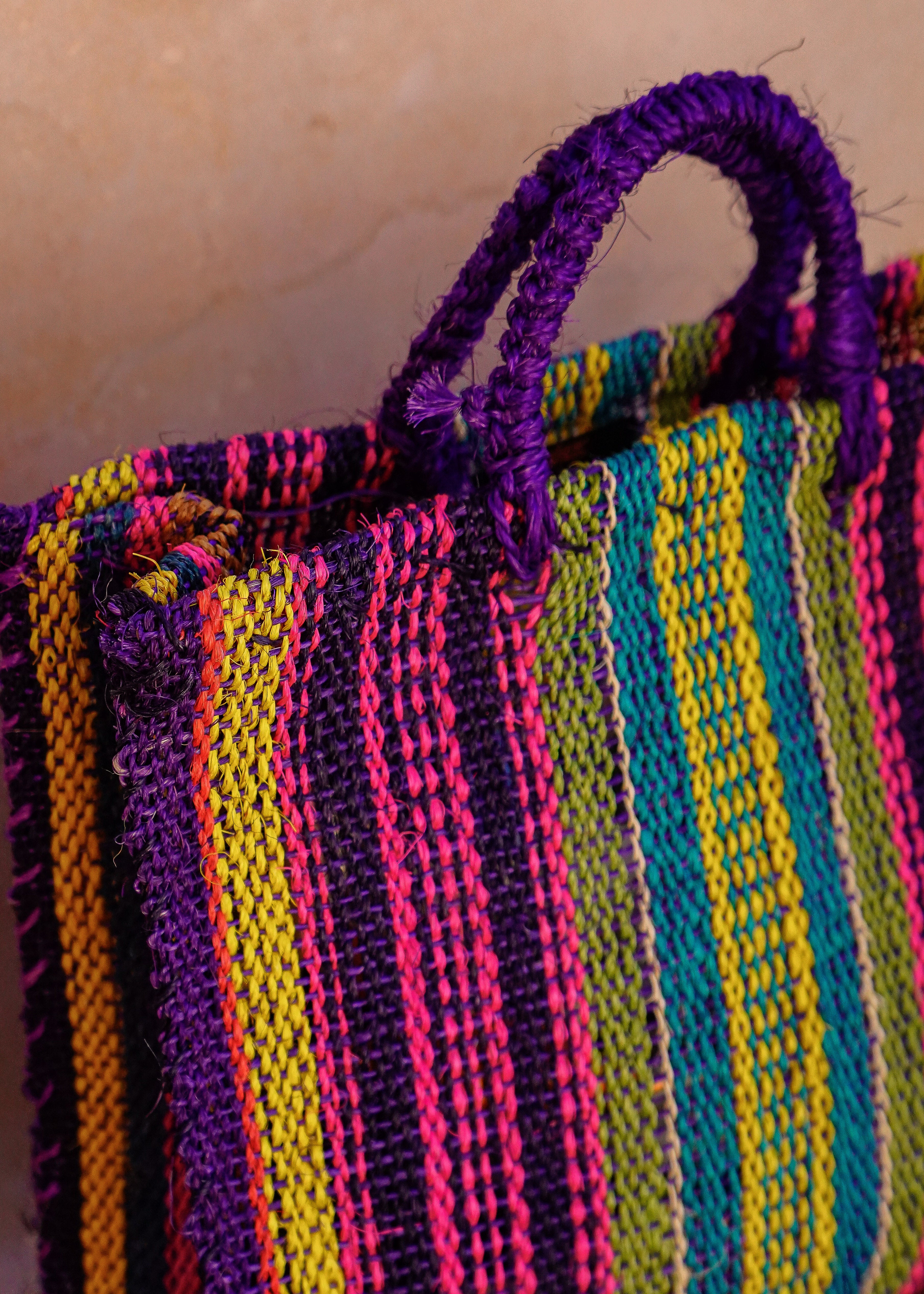 Maguey Maxi Morado y Multicolor