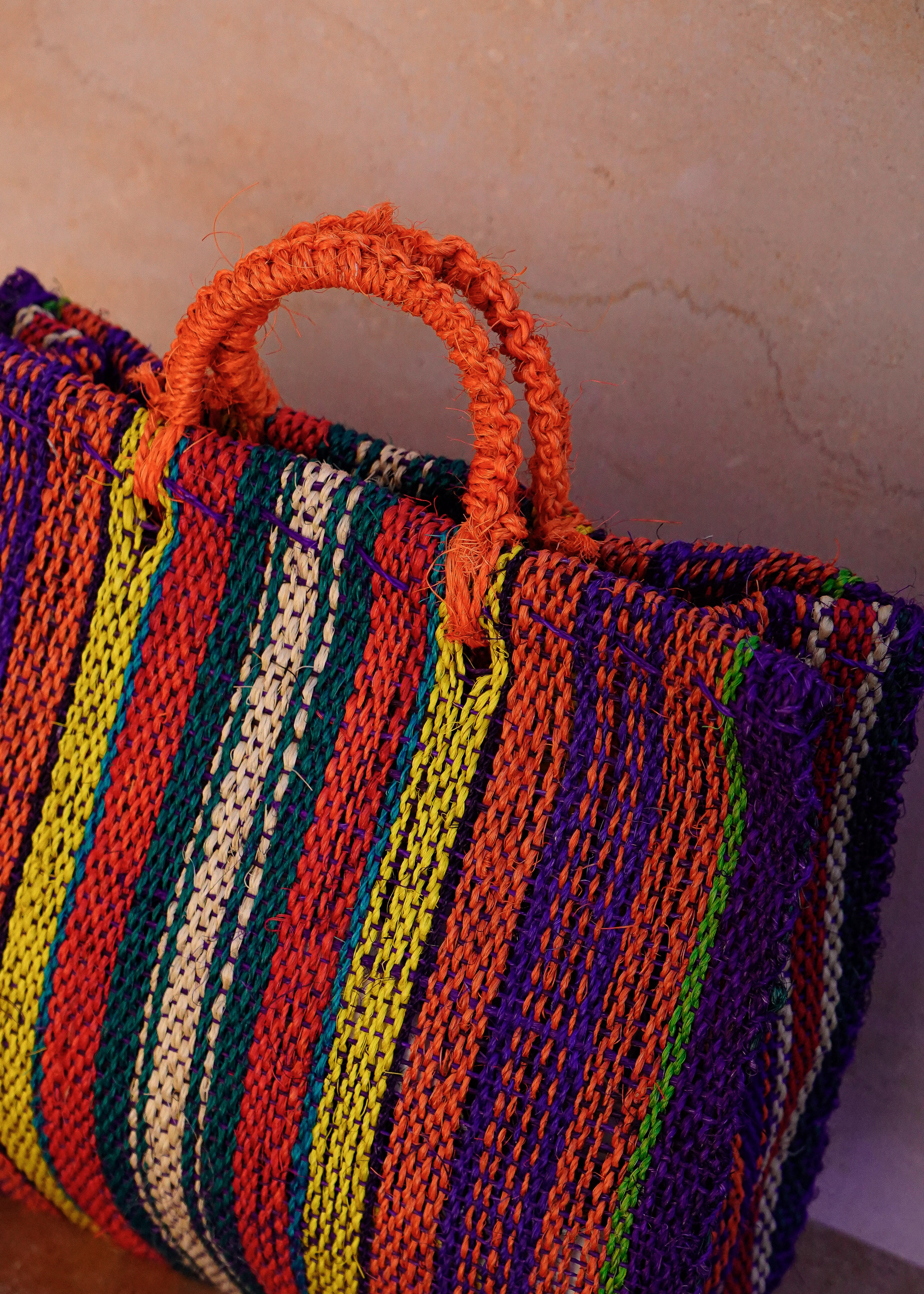 Maguey Maxi Naranja y Multicolor