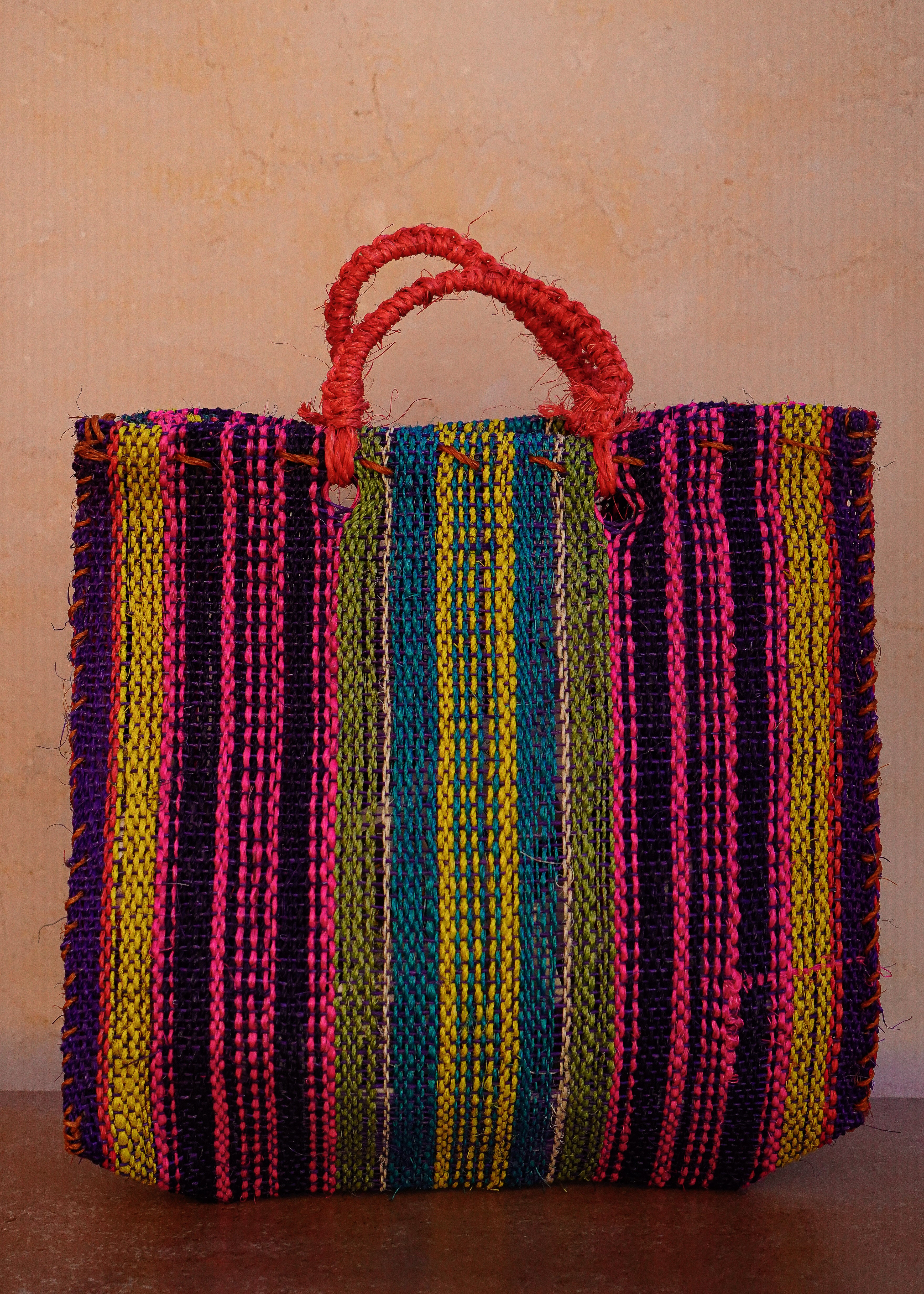 Maguey Maxi Rojo y Multicolor I