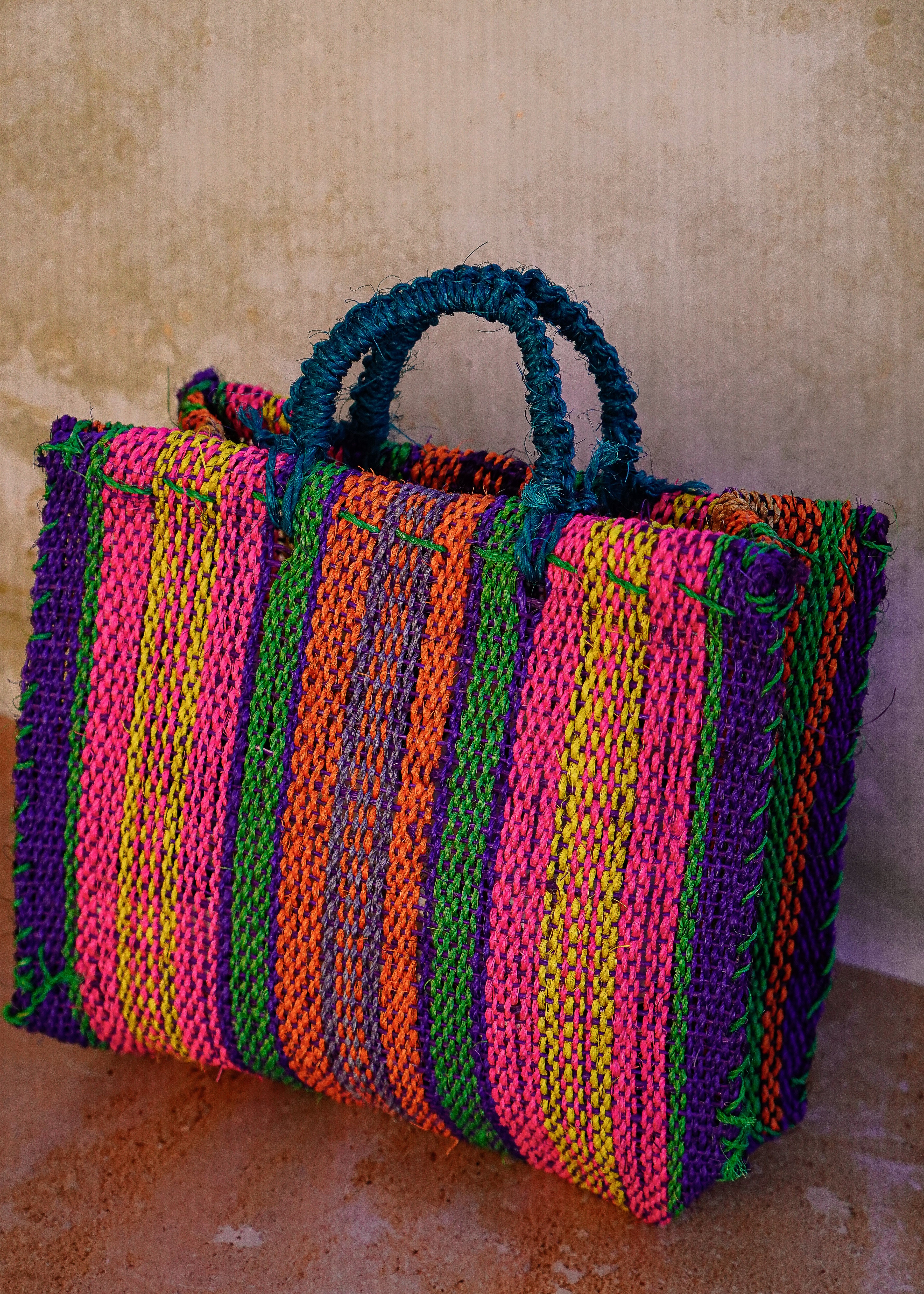 MAGUEY MIDI TURQUESA Y MULTICOLOR