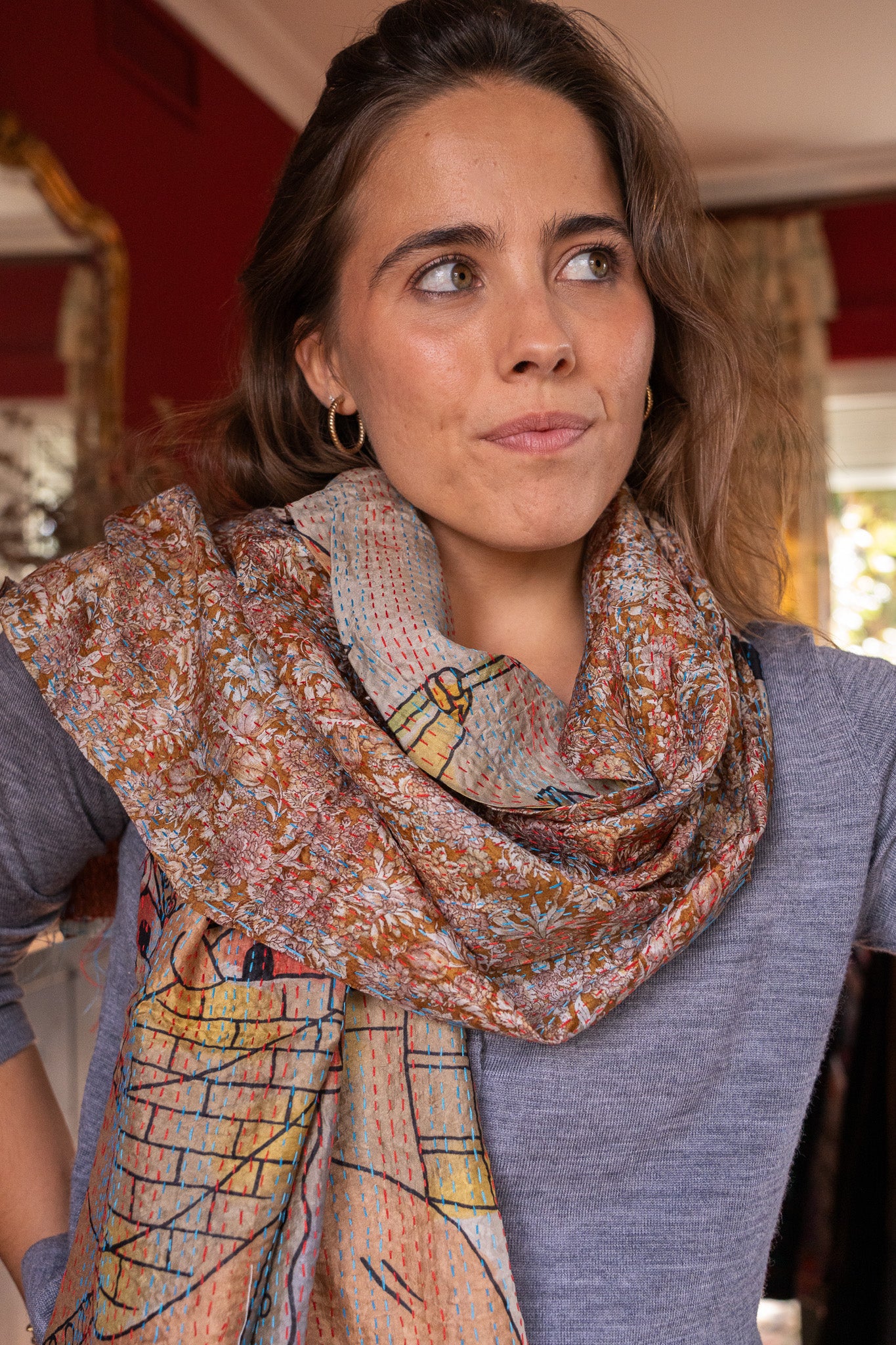 PAÑUELO SEDA KANTHA