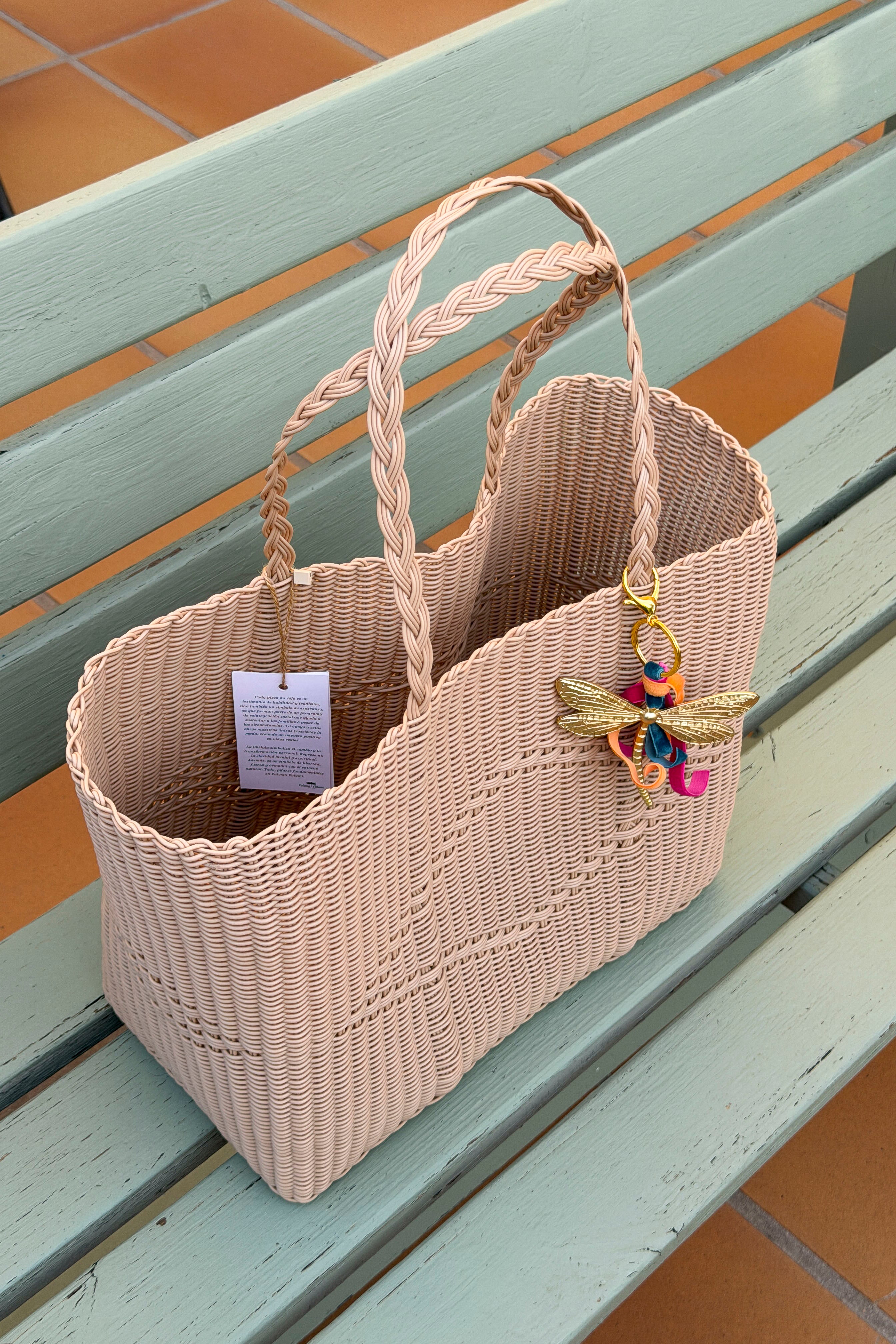 BOLSO NOPAL MIDI NUDE