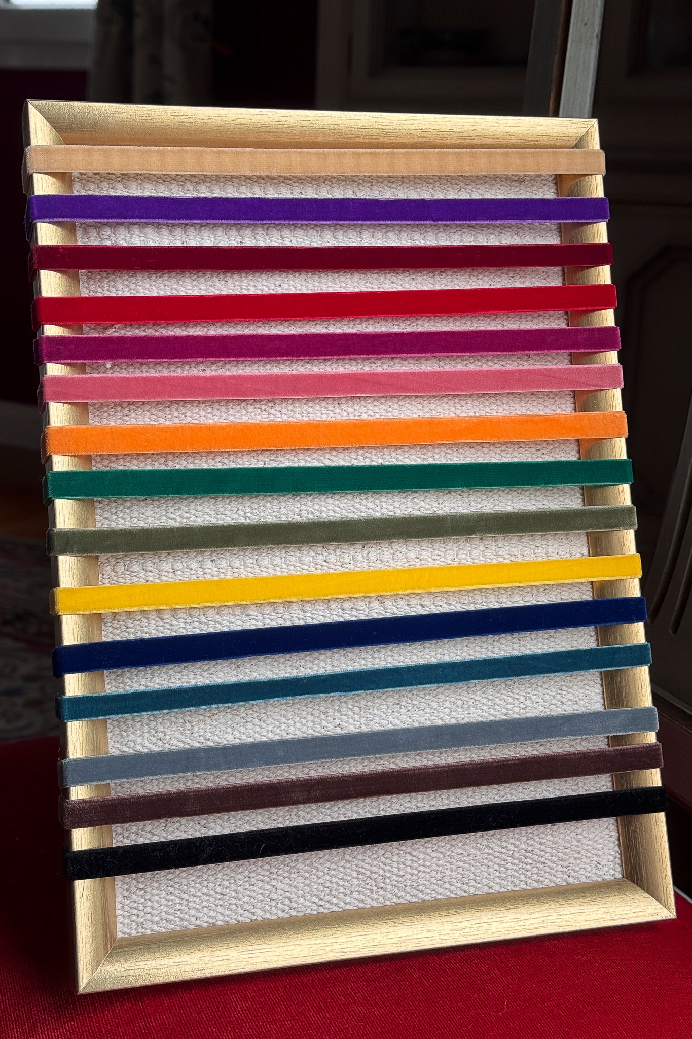 Cintas Terciopelo Algódon