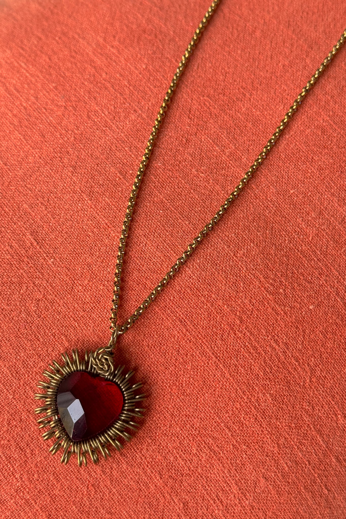 Cadena Acero Inox Dorada