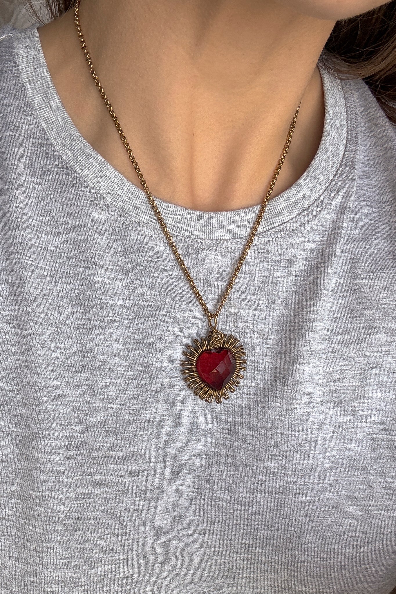 Cadena Acero Inox Dorada